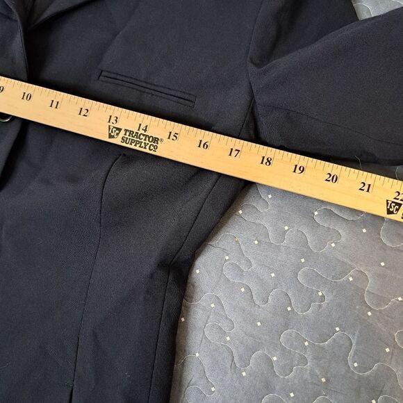 Body by Victoria navy blue lined blazer suit jacket size 6 - Picture 6 of 6
